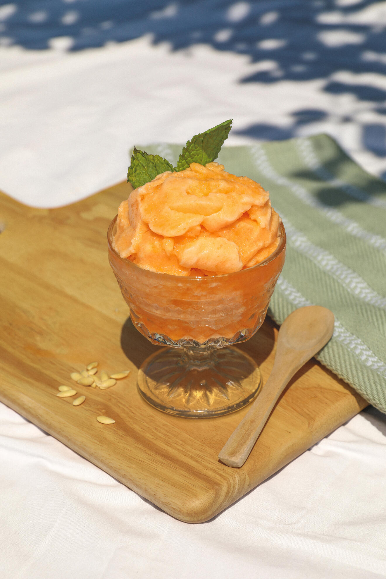 Cantaloupe Sorbet
